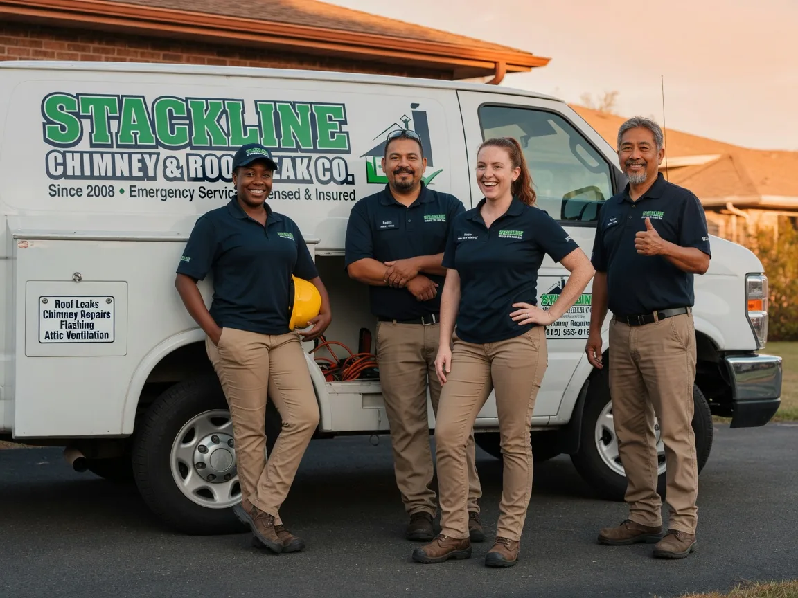 Chimney flashing repair company in Van Horne, IA